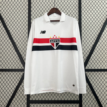 Camisa Do São Paulo Manga Longa I 24/25
