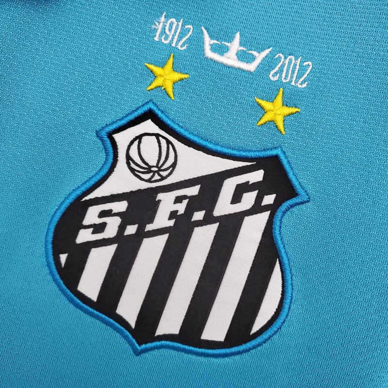 Camisa Do Santos Retro 11/12 Azul