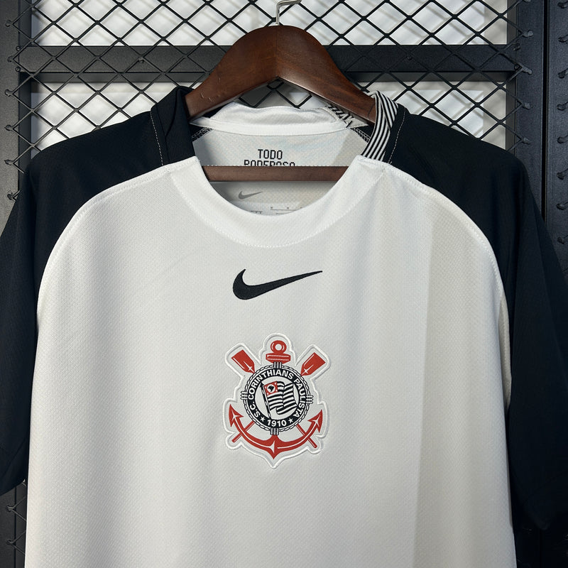 Camisa Corinthians I 25/26 Branca