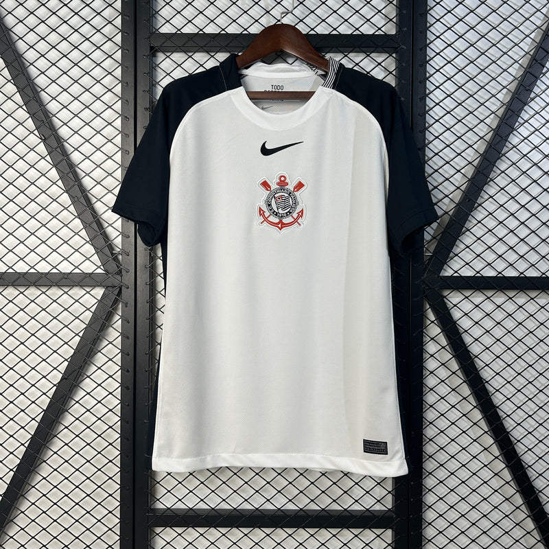 Camisa Corinthians I 25/26 Branca