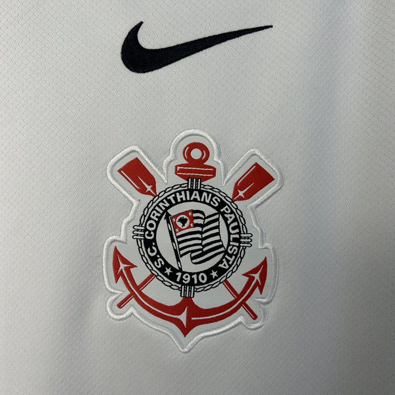 Camisa Corinthians I 25/26 Branca