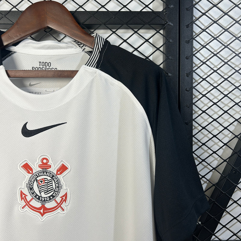 Camisa Corinthians I 25/26 Branca
